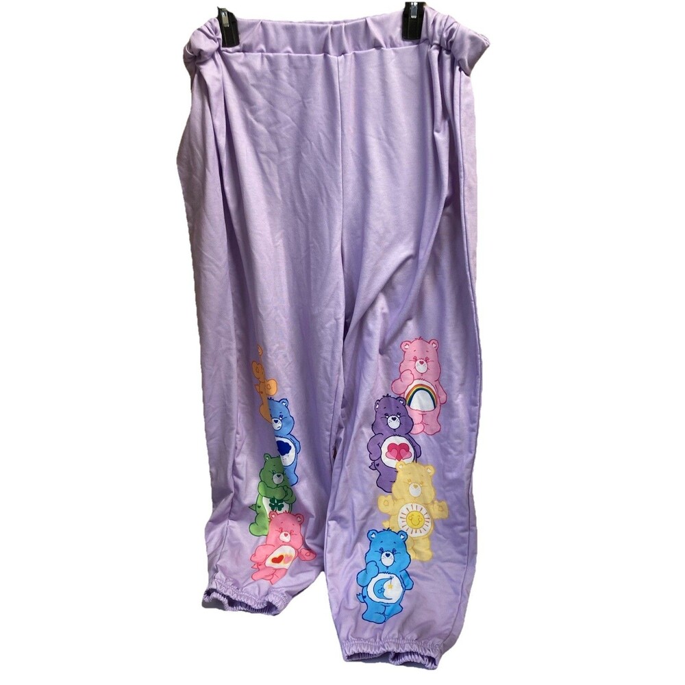 SHEIN Purple Care Bear Joggers 3X
